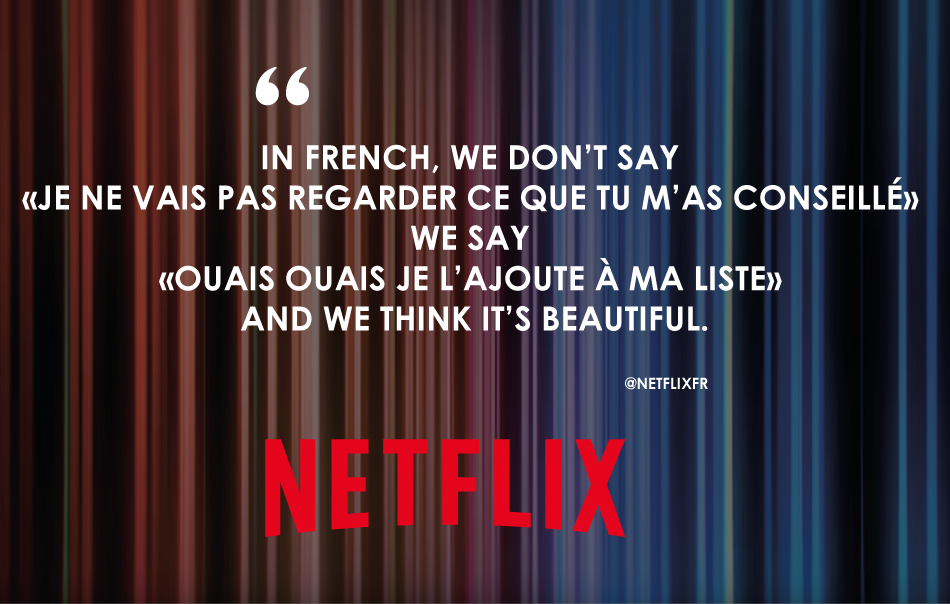 Storytelling de marque : Netflix